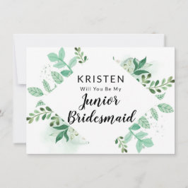 Frieri kort för färsk flytande botaniska Jr. Bride