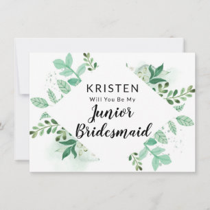 Frieri kort för färsk flytande botaniska Jr. Bride