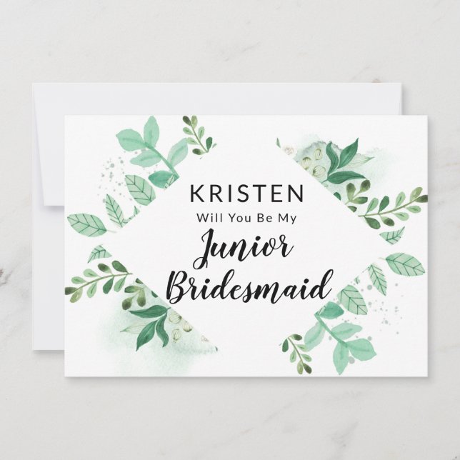 Frieri kort för färsk flytande botaniska Jr. Bride (Framsida)