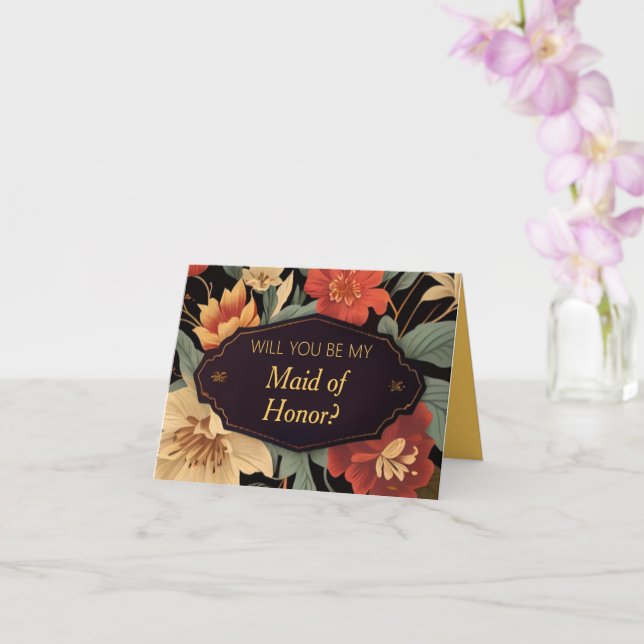 frieri kort för maid of honor (Orkide)