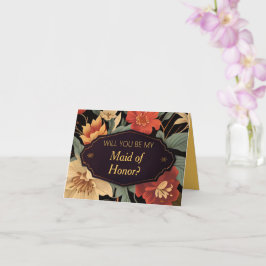 frieri kort för maid of honor