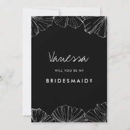 Frieri kort för minimalistisk Ginkgo Biloba Brides