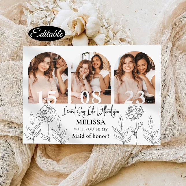 Frieri kort för minimalt trendig i Bridesmaid (Skapare uppladdad)