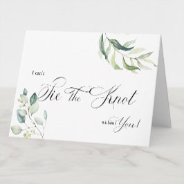 Frieri kort för Muted Grey Bridesmaid