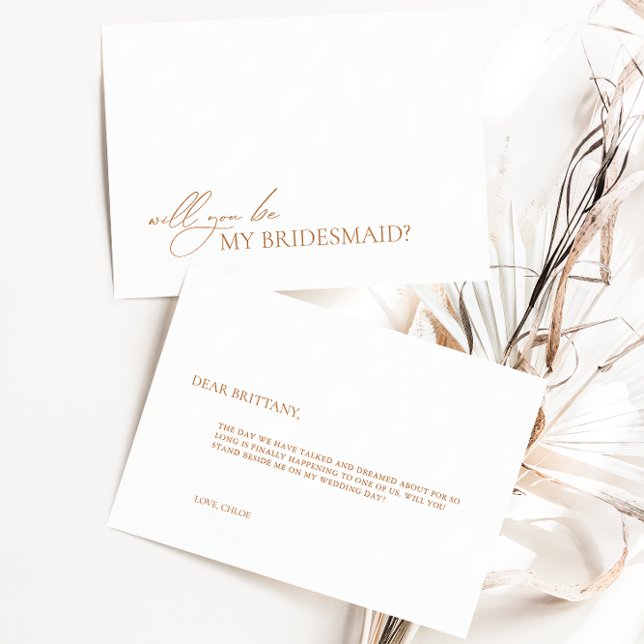 Frieri kort för vit Bridesmaid- med enkel Elegant (Skapare uppladdad)