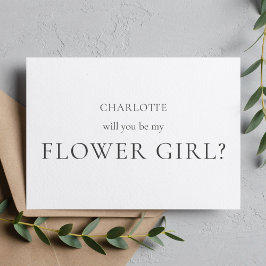 Frieri kort med minimalistisk och Elegant-blomma