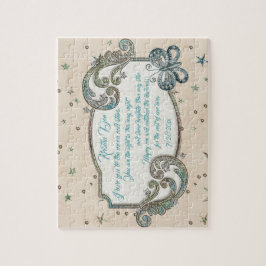 Frieri med glittrande Anpassningsbar Puzzle Pussel