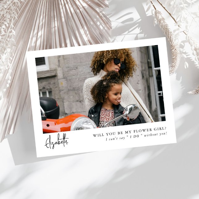 Frieri med minimal Chic Skriptfotoblomma (Skapare uppladdad)