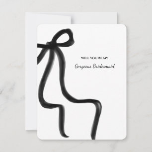 Frieri med minsta elegant Svartfack Inbjudningar