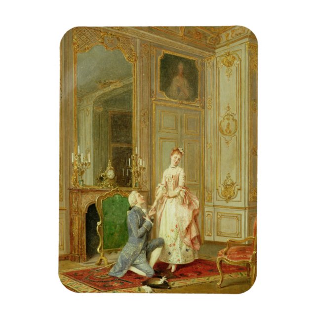 Frieri (olja på panelen) magnet (Vertikal)