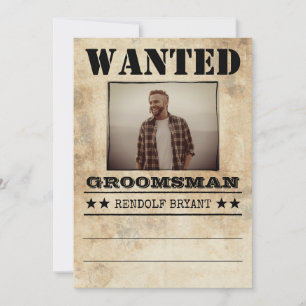 Frieri på bästa man Groomsman Funny Photo