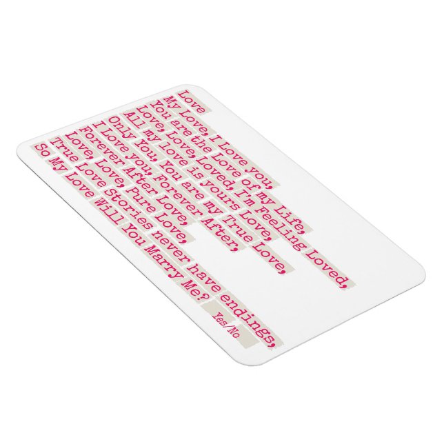 Frieri/vill jag gifta mig? magnet (Högersidan)