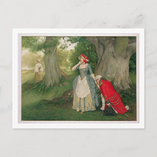 Frieri (w/c på papper) vykort (Framsida)