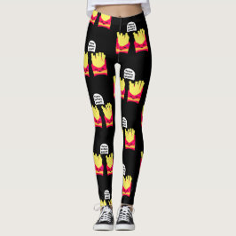 Fries före killar! leggings