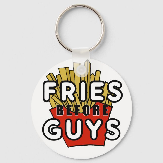 Fries före killar nyckelring (Framsida)
