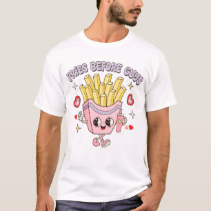 Fries före killar t shirt