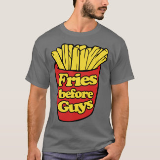 Fries före killar t shirt