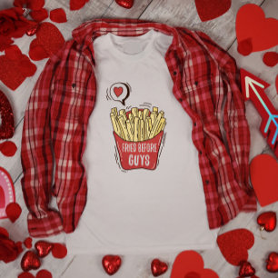Fries före killar t shirt