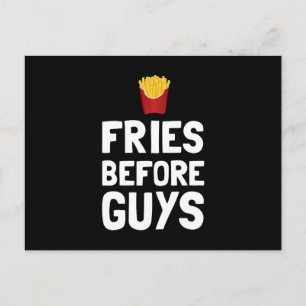 Fries före killar vykort