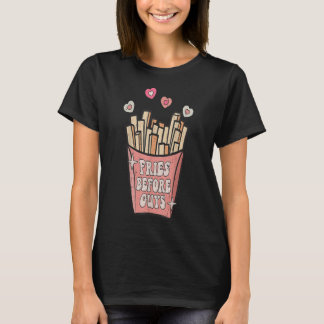 Fries till killar Teenage Girls Dating Valentine D T Shirt