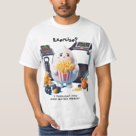 Fries vs. Fitness T Shirt