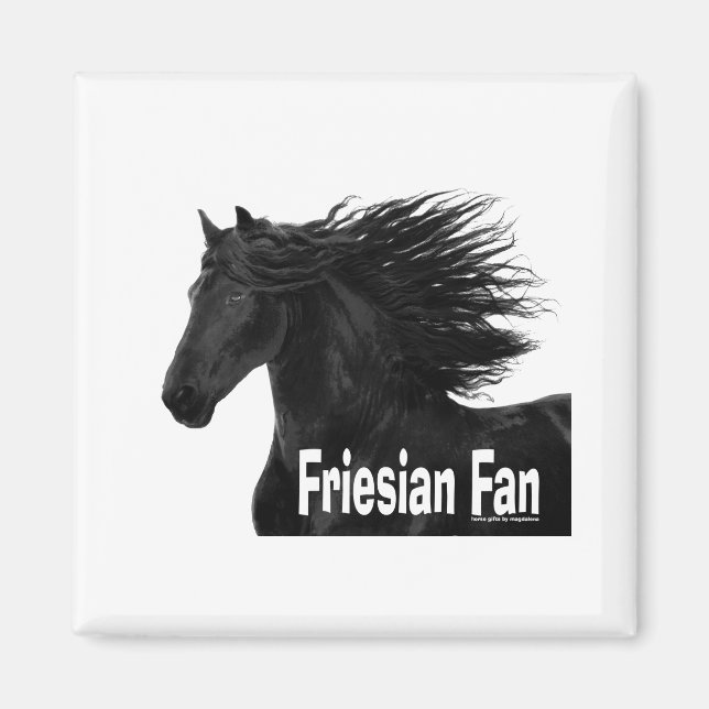 Friesian Fläkt Magnet (Framsidan)