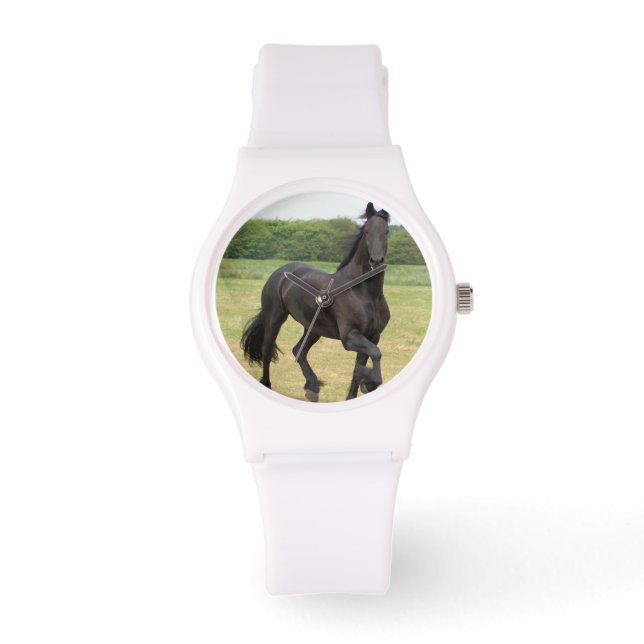 Friesian Horse Armbandsur (Framsida)