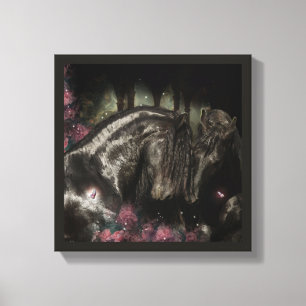 FRIESIAN KÄRLEK - Wrapped Canvas