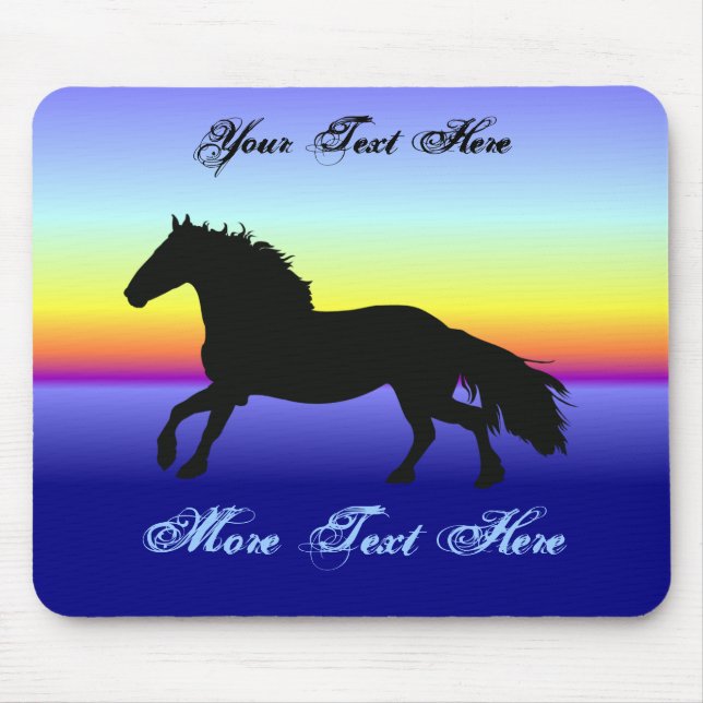 Friesian Mousepad Musmatta (Framsidan)