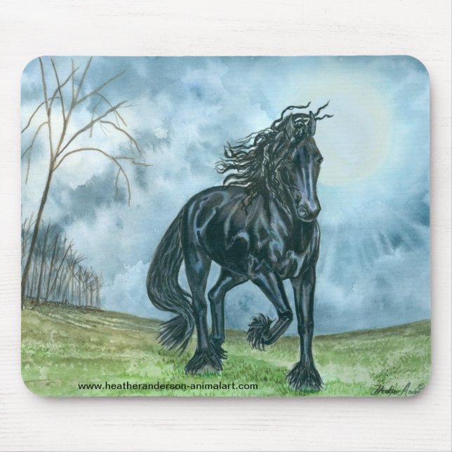 Friesian Mousepad Musmatta (Framsidan)