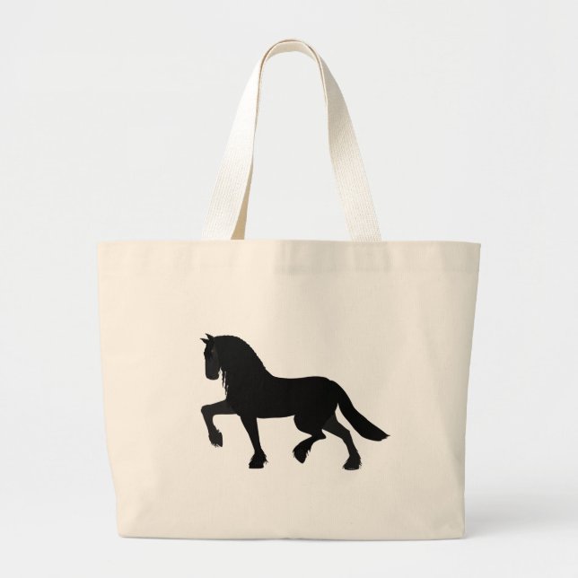 Friesian Tote Bag Jumbo Tygkasse (Framsidan)