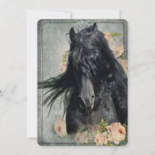 Friesian - Välkomstkort Tack Kort