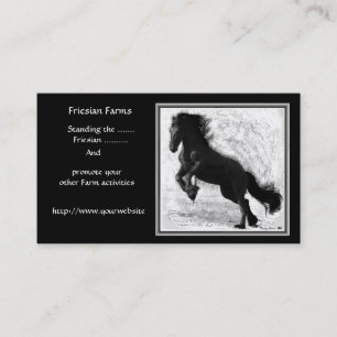 Friesianen driver visitkortar visitkort