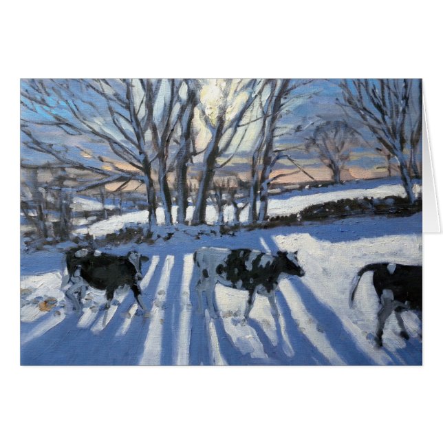 Friesianen skrämmer 2009 hälsningskort (Framsidan Horizontal)