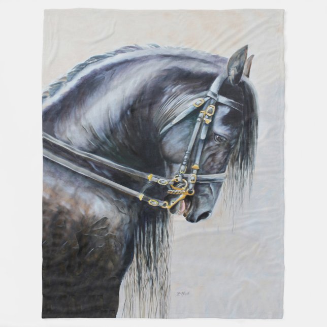 Friesianfilten Fleecefilt (Framsidan)