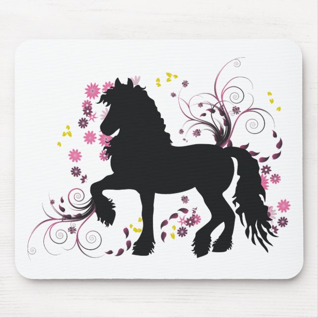 Friesianhäst Musmatta (Framsidan)