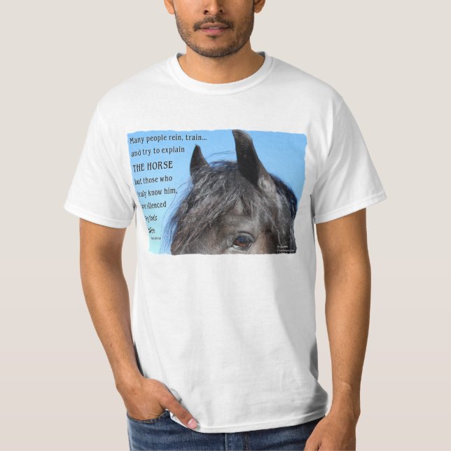 Friesianhästsalighet Tee Shirt (Framsida)