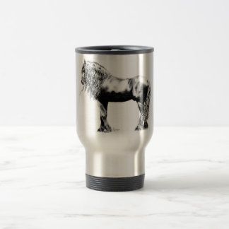Friesianhästtravel mug resemugg