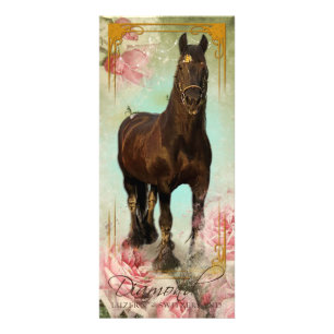 Friesianhingst II - Rackcard Reklamkort