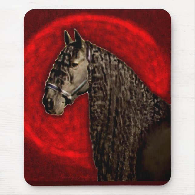 Friesianporträtt Musmatta (Framsidan)