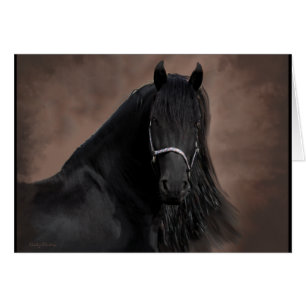 Friesianväderkorn Hälsningskort