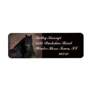 Friesianväderkorn Returadress Etikett