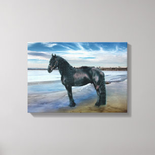 Friesisk DIAMOND III - Wrapped Canvas