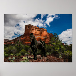 Friesisk DIAMOND VI - Poster