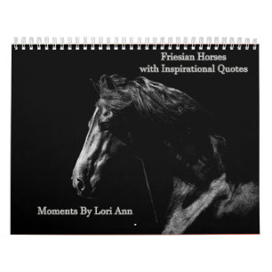 Friesisk hästinspirationskalender kalender