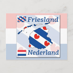 Friesland - Nederland Vykort
