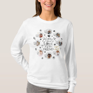 `FriFödelsedags fotokollage T Shirt