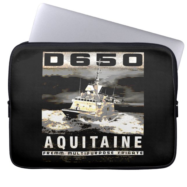 Frigate Aquitaine Computer Sleeve Electronics Bag (Framsidan)
