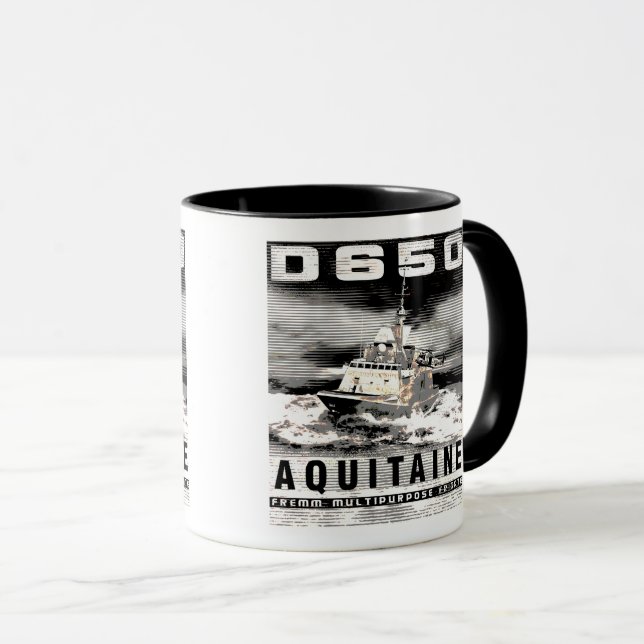 Frigate Aquitaine Mugg (Framsida höger)