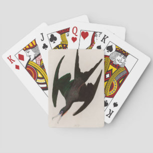 Frigate Pelican Birds of America Audubon Skriv ut Casinokort
